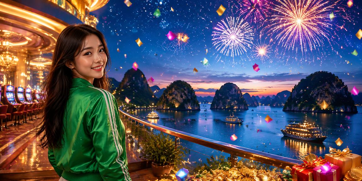 Khung cảnh vịnh Hạ Long – biểu tượng giải trí và du lịch Việt Nam gắn liền với trải nghiệm hiện đại