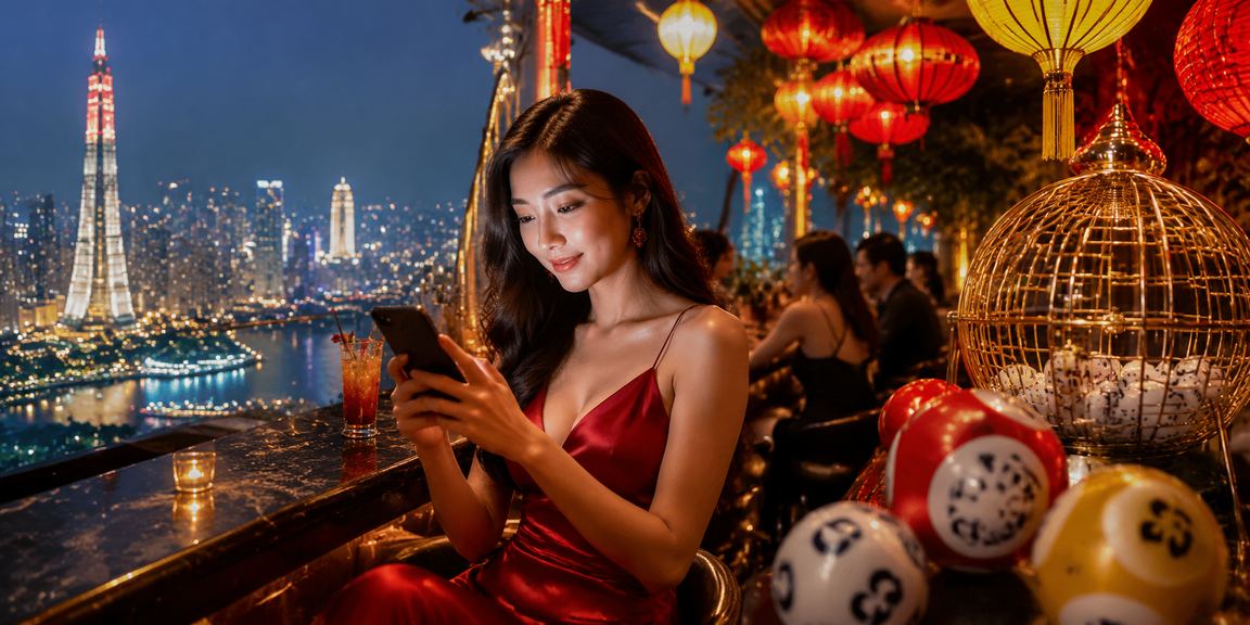 Không khí chợ đêm TP. Hồ Chí Minh với người dùng tham gia xổ số và trò chơi trực tuyến trên điện thoại