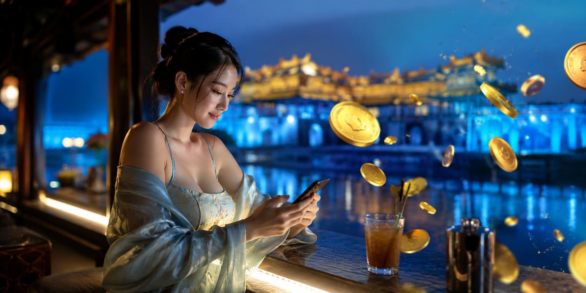 Người dùng xem xét điều khoản dịch vụ trên điện thoại tại Huế