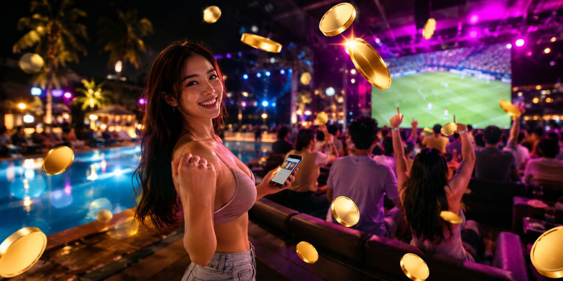Không gian neon sôi động minh họa bảo mật dữ liệu trên nền tảng giải trí trực tuyến